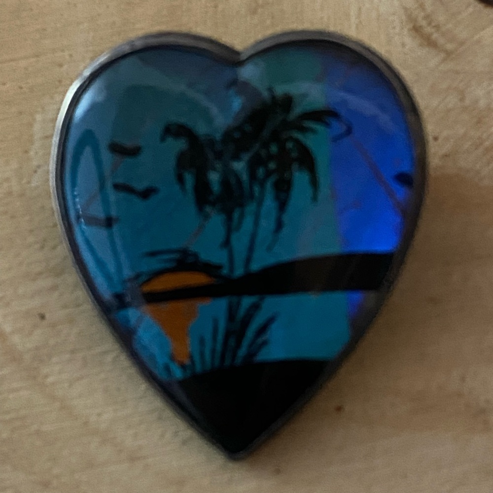 Pretty butterfly wing brooch.